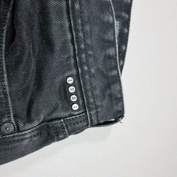 Guess mens charcoal distressed Desmond Relaxed straight jeans 30x30 EUC - Picture 4 of 8